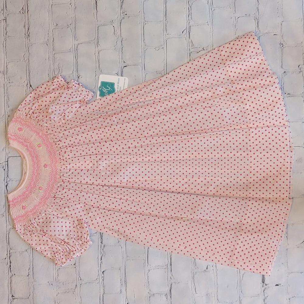 Smocked Toddler Dress 24M
